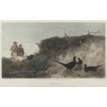 David George Thompson after Richard Ansdell (1815-1885) two game hunting engravings, 36cm x 59cm (