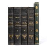 Hazlitt (William) The Life of Napoleon Bonaparte. 2nd Ed. 4 Vols. 1852. Library bound (190 x