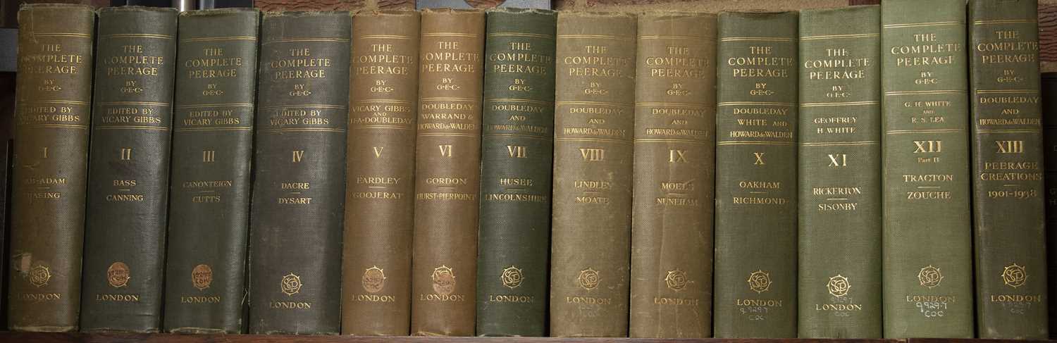 Gibbs (The Hon. Vicary) The Complete Peerage of England, Scotland and Ireland. St Catherine's Press,
