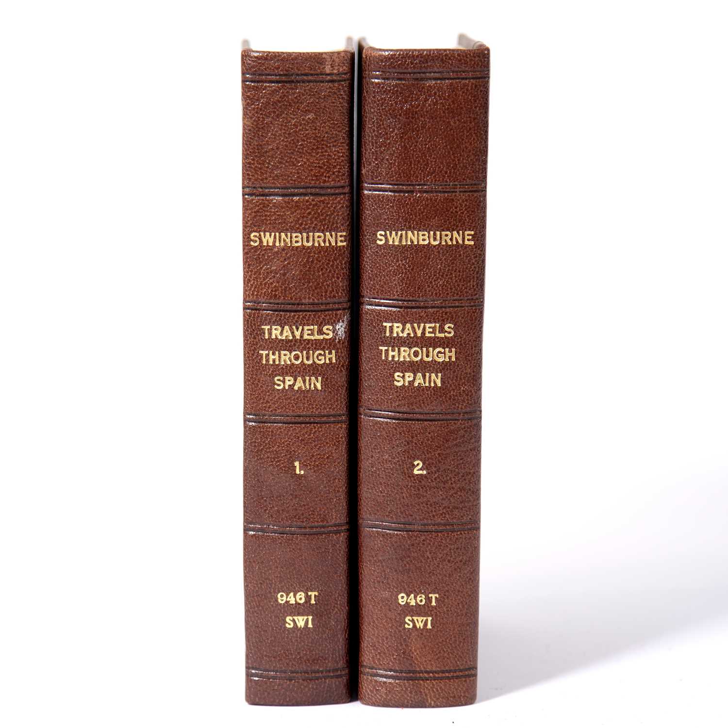 Swinburne (Henry) Travels Through Spain in the Years 1775 and 1776. 2 Vols. Elmsly, London 1787.