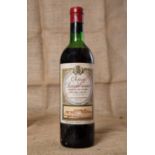 A bottle of Chateau Rawzan Gassis Margaux 1969.Qty: 1Condition report: Some very slight oxidation to