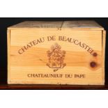 Twelve bottles of Chateau de Beaucastel 1993, Chateauneuf du Pape (12).Condition report: In a sealed