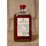 A single bottle of Sykes and Co Ltd "Crown Vat" whiskey, 20 year old, blended on the 27th May