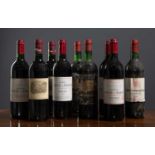 Two bottles of Chateau Lafite Rothschild 1991, two bottles of Chateau Palmer 1979, three bottles