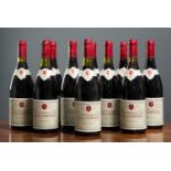 Five bottles of Faiveley Nuits St Georges 1993 and five bottles of Faiveley Mercurey, four 1997