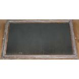 An antique rectangular wall mirror, with a painted gesso moulded frame, 148cm x 100cmQty: 1Condition