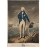 William Barnard after Lemuel Francis Abbott 'Portrait of the Right Honourable Admiral Lord Nelson
