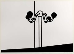 Patrick Caulfield (1936-2005) Coat Stand, 1974, signed and numbered in pencil (in the margin),