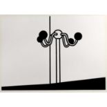 Patrick Caulfield (1936-2005) Coat Stand, 1974, signed and numbered in pencil (in the margin),