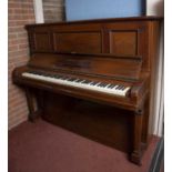 A Steinway & Sons rosewood cased model 'K' vertegrand upright piano, serial number 206173, 156cm