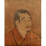 After Shoto Bokusai (1412-1492) 'Ikkyu - Zen Master' ink on paper, unsigned 34cm x 27cmCondition