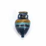 Ancient glass bottle or Amphoriskos Eastern Mediterranean, circa late 6th/ early 5th Century BC