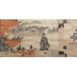 Toyohara Chikanobu (1838-1912) 'Visit of the prince at the Nikko shrine from the series Chiyoda