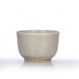 White glazed bowl Korean, Joseon dynasty bowl 17th-18th Century with crackleware glaze, 11cm high
