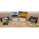 A small group of die-cast cars to include Corgi toys number 224 Bently Continental Sports Saloon and