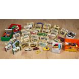 A collection of thirty boxed Yesteryear toy cars to include a 1912 model T Ford; the 1906 Rolls
