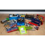 A collection of boxed trains to include a Hornby 00 gauge green Southern Dulwich engine, a boxed