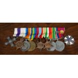 The Military Cross and other medals of Lieutenant Philip Reginald Astley of 12th Royal Lancers,