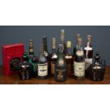 Alcohol to include a bottle of Armagnac J.Dupeyron Napoleon 700ml with original box; Hawkers
