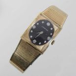 A 1940's Longines 10 carat gold filled gentleman's wristwatch,