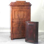 A 19th century mahogany armoire,