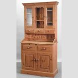 A modern pine dresser,