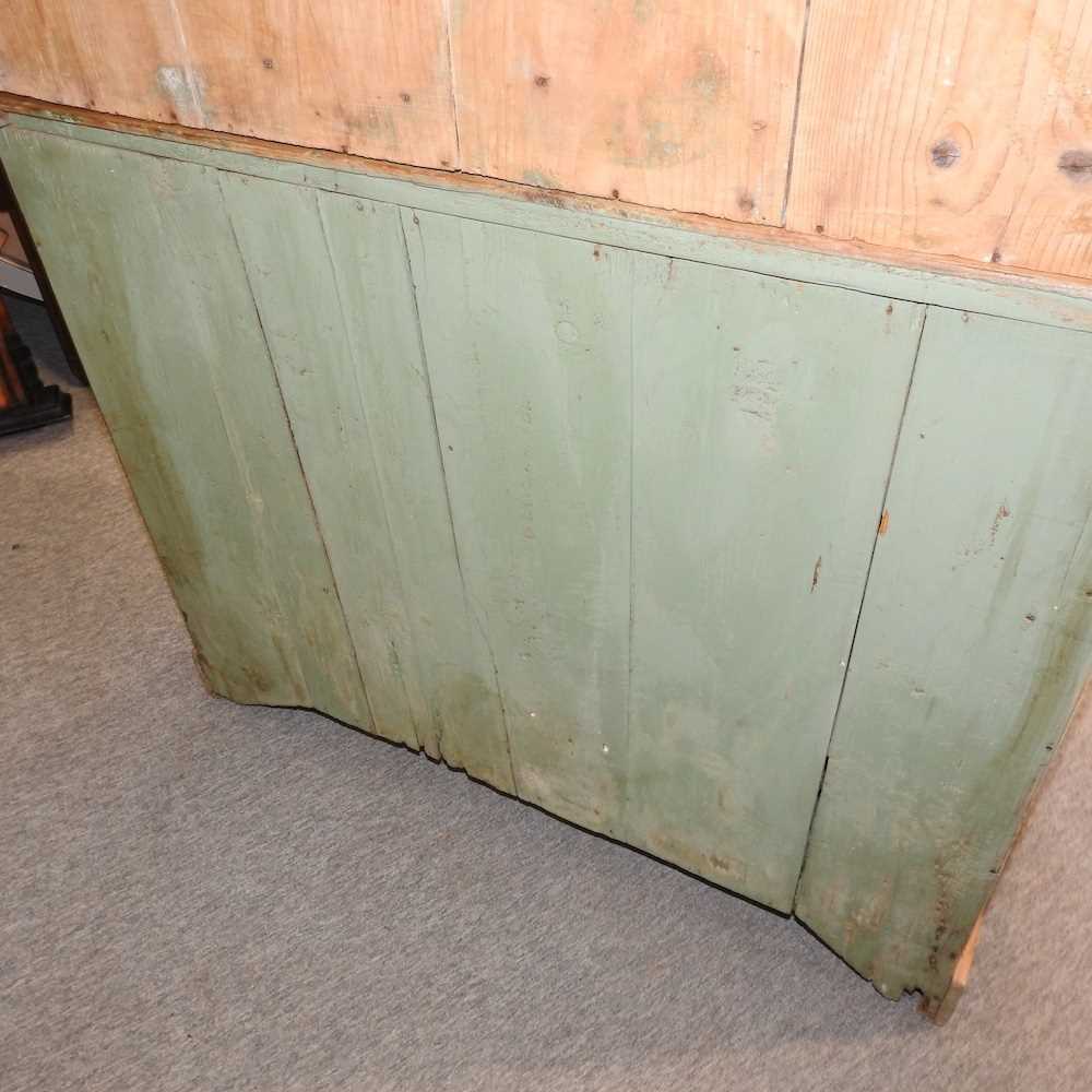 An early 20th century stripped pine dresser, - Image 10 of 11