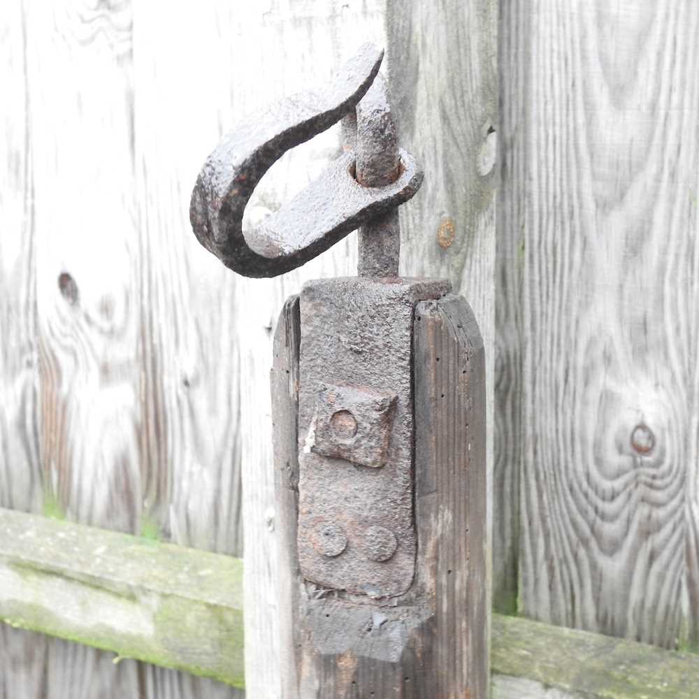 A collection of 19th century and later antique iron scales, - Image 6 of 10
