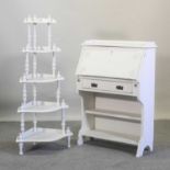 A white painted bureau,
