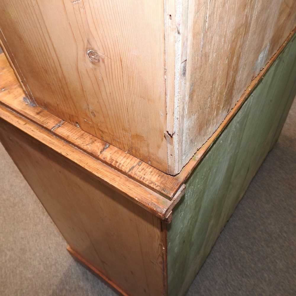 An early 20th century stripped pine dresser, - Image 8 of 11