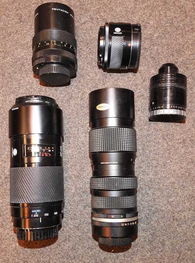 A collection of various cameras and lenses - Image 7 of 7