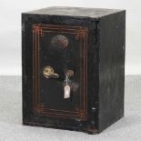 An early 20th century iron safe,