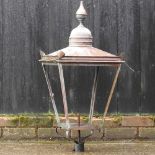 Withdrawn - A copper garden lantern,