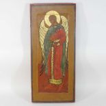 A 20th century Russian icon of the Archangel Gabriel