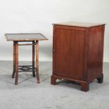 A 19th century mahogany cupboard,