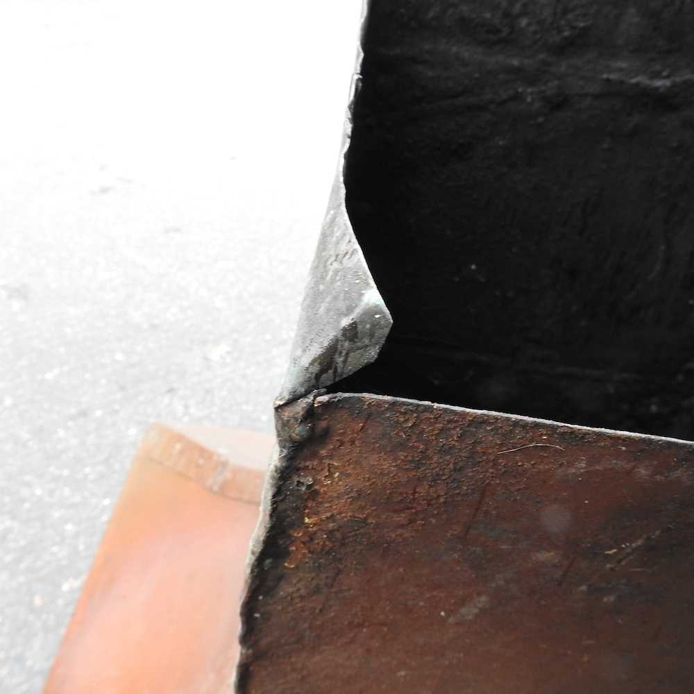 A copper fire hood, - Bild 6 aus 7