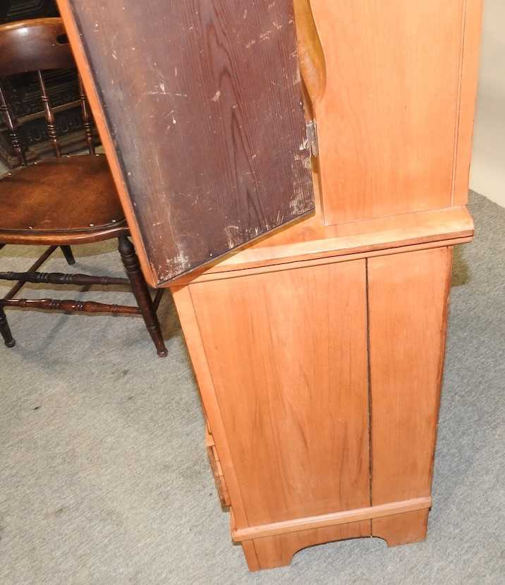 An Edwardian satin walnut dressing chest, - Image 2 of 11