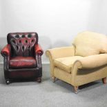 A Laura Ashley upholstered armchair,