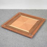 An Indian wooden Carrom games board