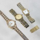 A Rotary gold plated ladies wristwatch,