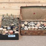 A collection of fourteen early 20th century wax phonograph cylinders