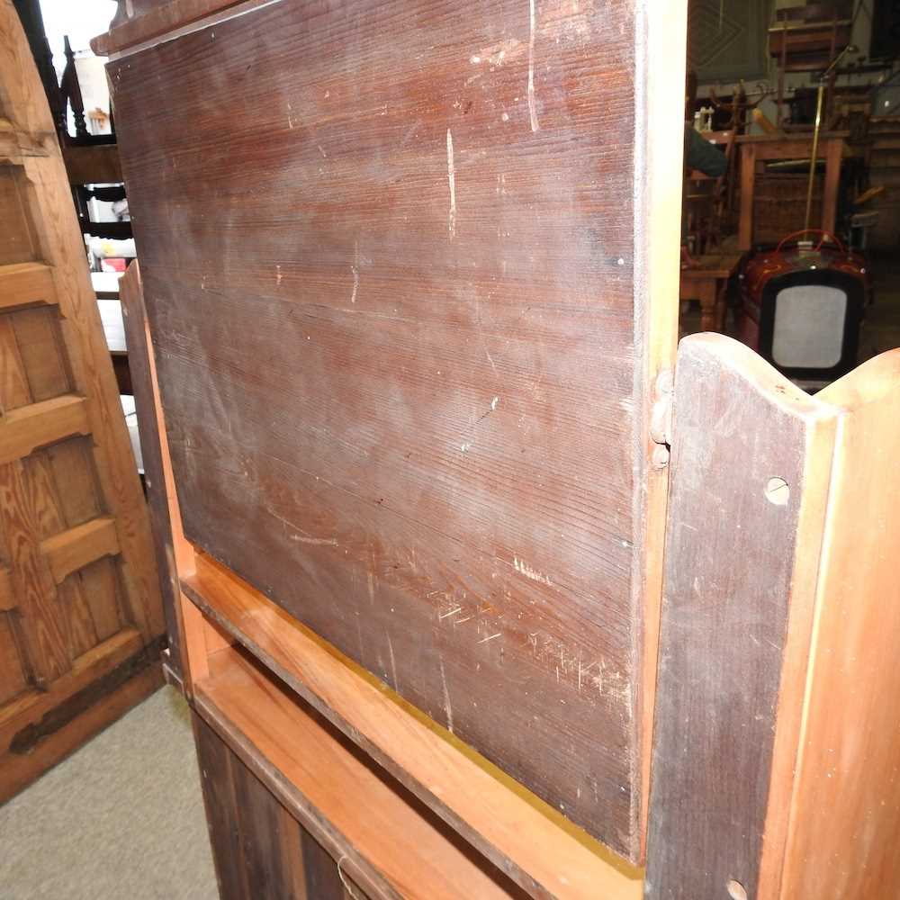 An Edwardian satin walnut dressing chest, - Image 5 of 11