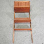 A 1970's Ladderax style bookcase,