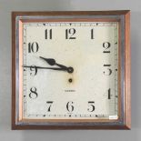 An Art Deco style wall clock,