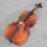 A modern cello,