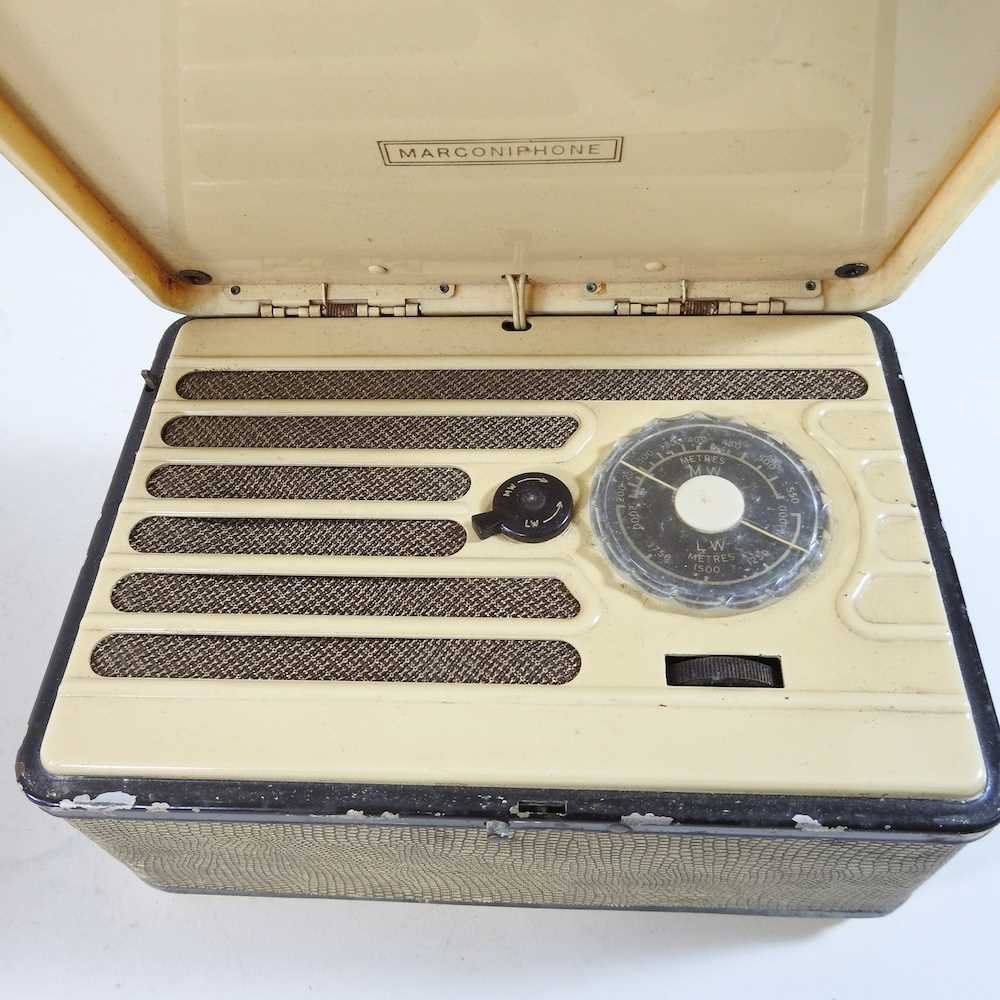 A 1950's Marconiphone radio, - Image 7 of 8