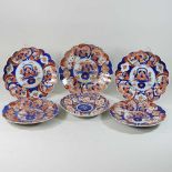 A collection of six early 20th century Japanese Imari bowls,