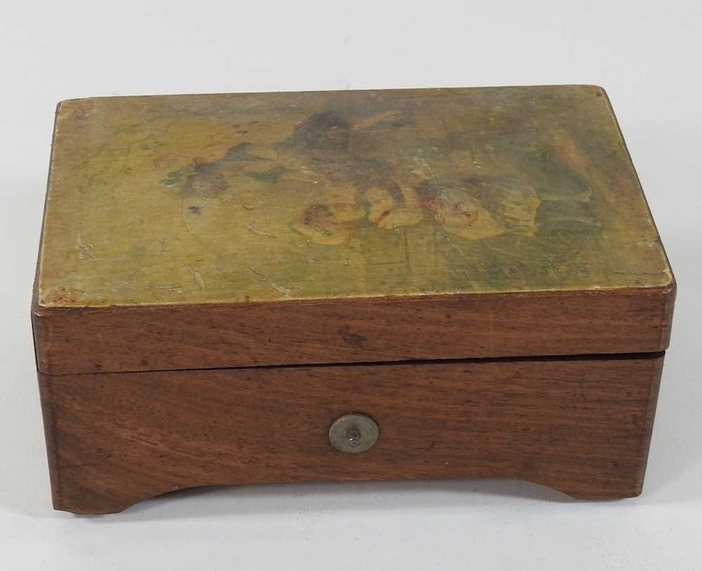 A 19th century miniature musical box - Image 3 of 4