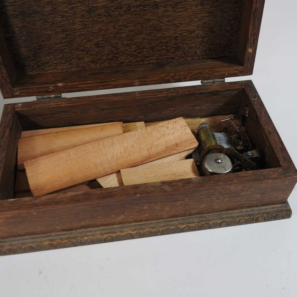An early 20th century Swiss musical box, - Image 6 of 8