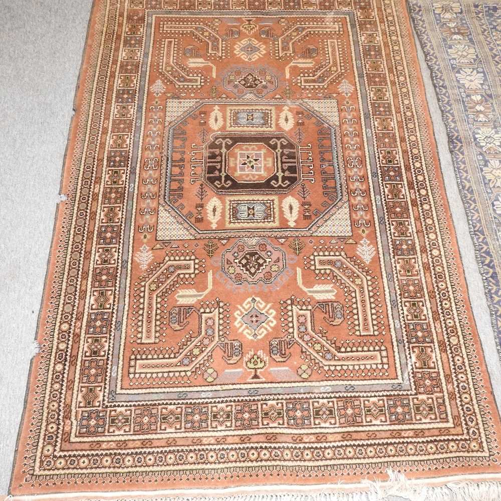 A Turkish woollen rug - Image 11 of 13